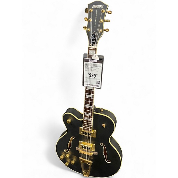 Used Gretsch Guitars G5191 Tim Armstrong Signature Electromatic Left Handed Flat Black Hollow Body Electric Guitar