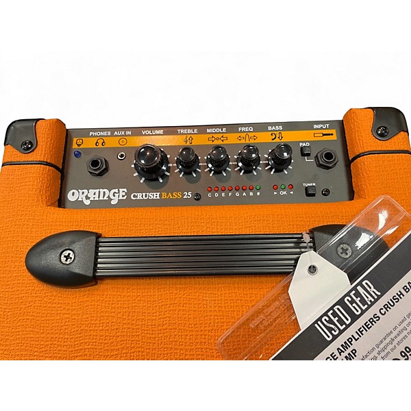 Used Orange Amplifiers Crush Bass 25 Bass Combo Amp