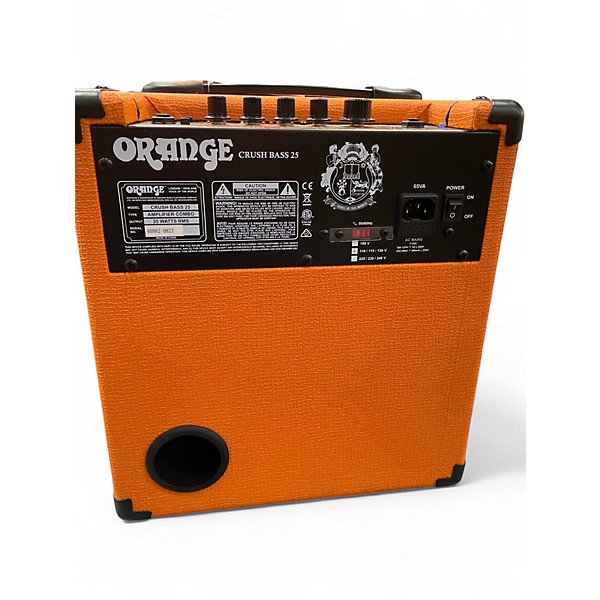 Used Orange Amplifiers Crush Bass 25 Bass Combo Amp