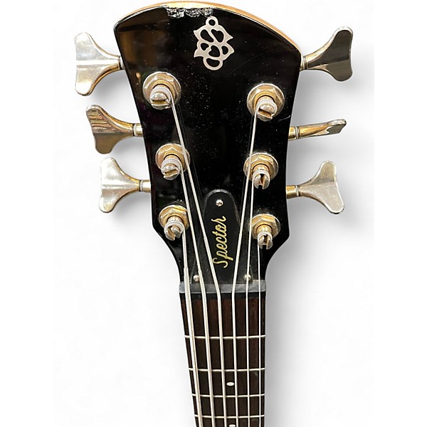 Used Spector Legend 6 White Electric Bass Guitar