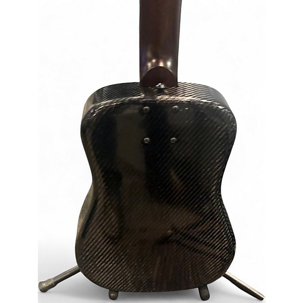 Used Klos Travel Guitar Carbon Fiber with Mahogany Neck Acoustic Electric Guitar