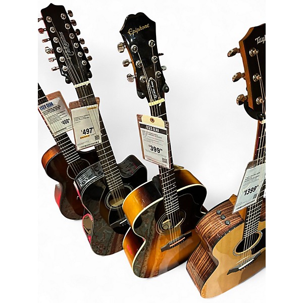 Used Epiphone EJ200 2 Color Sunburst Acoustic Guitar