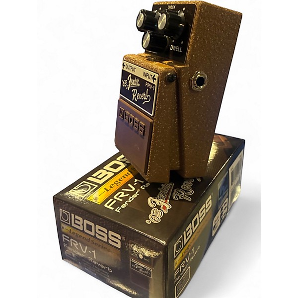 Used BOSS FRV1 Fender 63 Reverb Effect Pedal