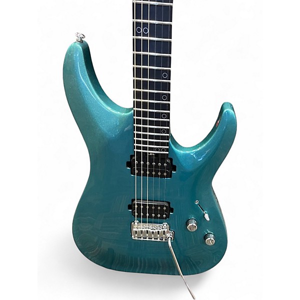 Used 2022 Schecter Guitar Research Aaron Marshall AM-6  Arctic Jade Solid Body Electric Guitar