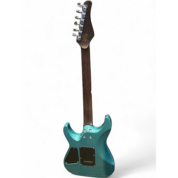 Used 2022 Schecter Guitar Research Aaron Marshall AM-6  Arctic Jade Solid Body Electric Guitar