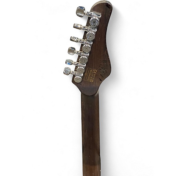 Used 2022 Schecter Guitar Research Aaron Marshall AM-6  Arctic Jade Solid Body Electric Guitar