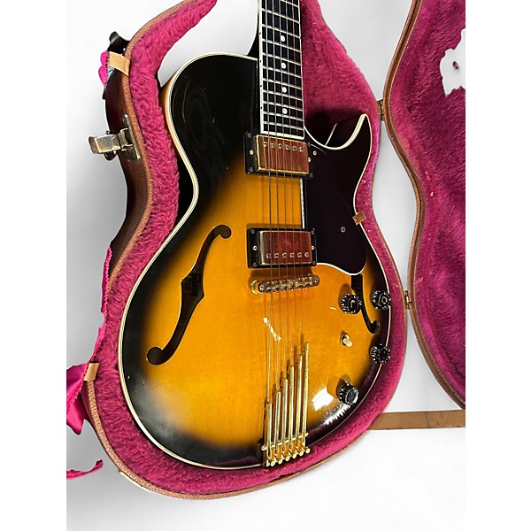Vintage 1997 Gibson HOWARD ROBERTS FUSION Vintage Sunburst Hollow Body Electric Guitar