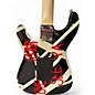 Used EVH STRIPED SERIES CIRCLES MULTI COLORED Solid Body Electric Guitar