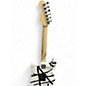 Used EVH STRIPED SERIES BLACK AND WHITE Black and White Solid Body Electric Guitar