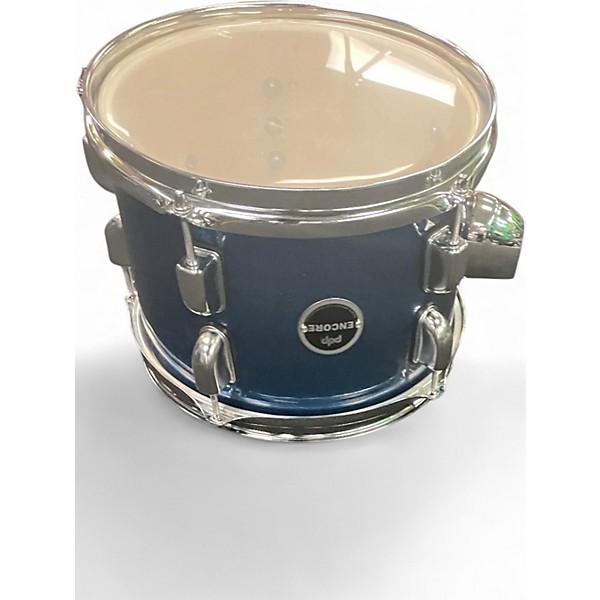 Used PDP by DW 5 Piece Encore sparkle blue Drum Kit