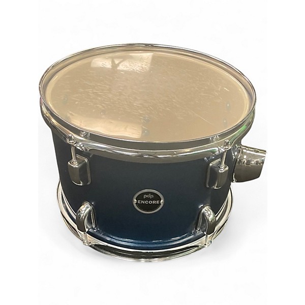 Used PDP by DW 5 Piece Encore sparkle blue Drum Kit