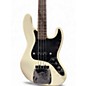 Used 2016 Fender Deluxe Active Jazz Bass Olympic White Electric Bass Guitar