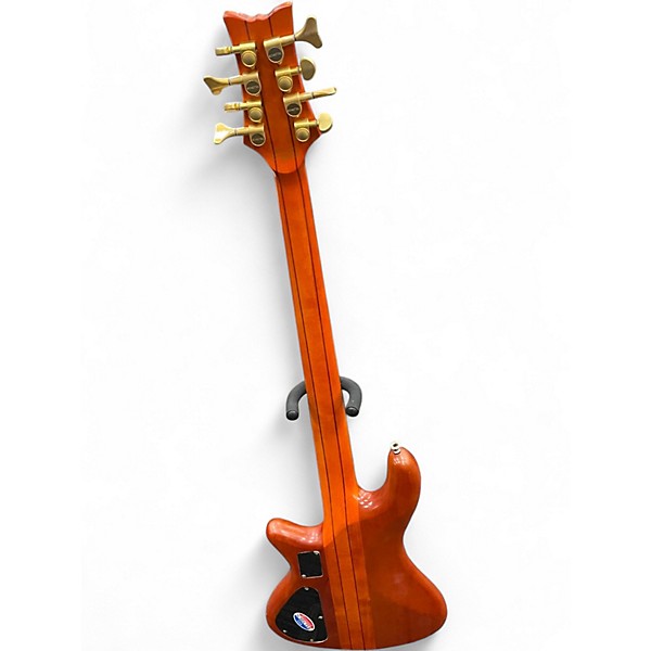 Used Schecter Guitar Research Stiletto Studio 8 Satin Honey Electric Bass Guitar