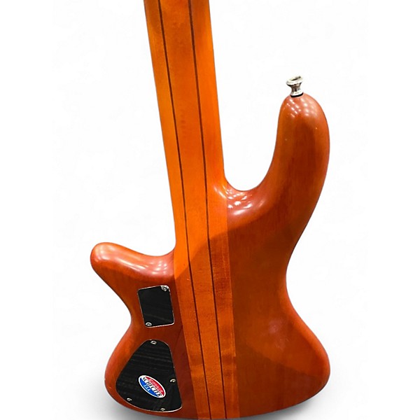 Used Schecter Guitar Research Stiletto Studio 8 Satin Honey Electric Bass Guitar
