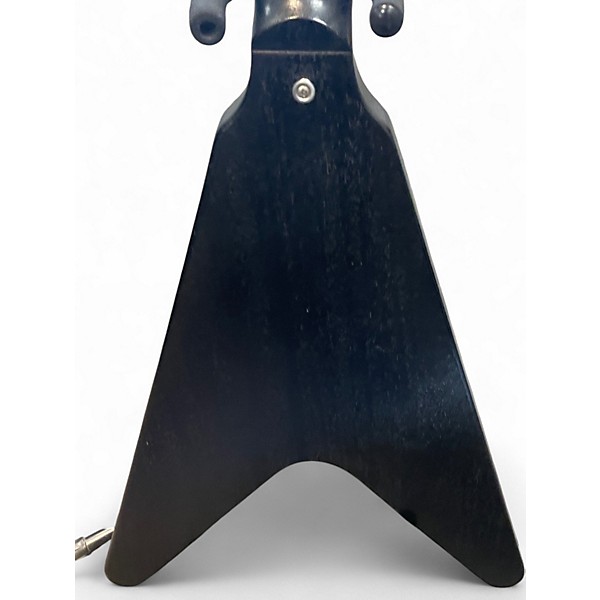 Used Gibson Faded Flying V 3 Pickup Satin Black Solid Body Electric Guitar