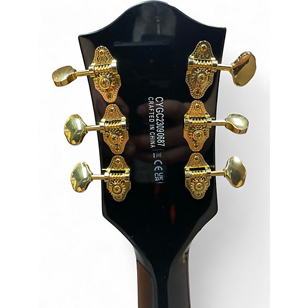 Used Gretsch Guitars G5427TG Black Pearl Metallic Hollow Body Electric Guitar