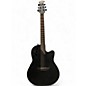 Used Ovation Elie T 2078TX Deep Bowl Matte Black Acoustic Electric Guitar thumbnail