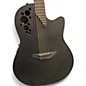 Used Ovation Elie T 2078TX Deep Bowl Matte Black Acoustic Electric Guitar
