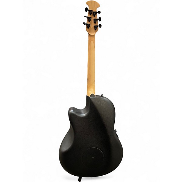 Used Ovation Elie T 2078TX Deep Bowl Matte Black Acoustic Electric Guitar