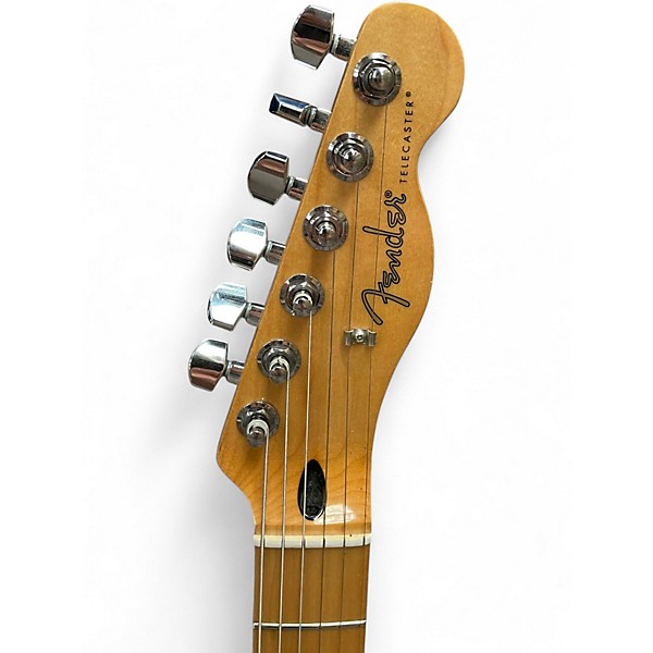 Used Fender Limited Edition Player Telecaster Plus Blue Burst Solid Body Electric Guitar