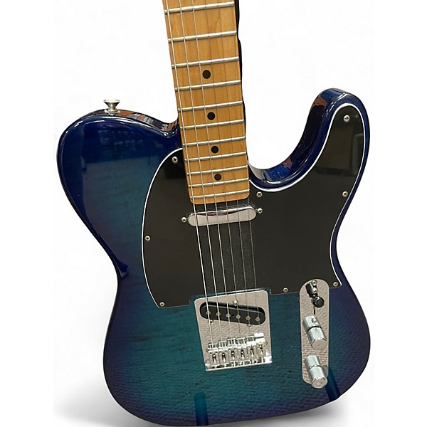 Used Fender Limited Edition Player Telecaster Plus Blue Burst Solid Body Electric Guitar
