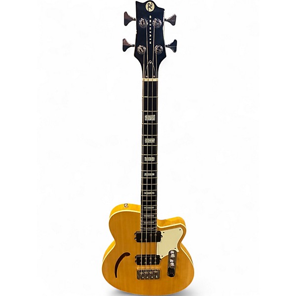 Used Reverend Dub King Natural Electric Bass Guitar