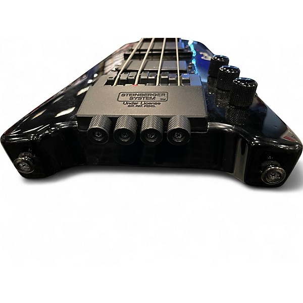Used Steinberger spirit 4 string Black Acoustic Bass Guitar