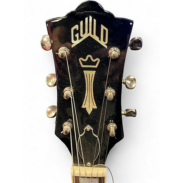 Used Guild Bluesbird Black Solid Body Electric Guitar