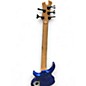 Used Tobias Renegade 5 String Blue Electric Bass Guitar