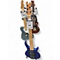 Used Tobias Renegade 5 String Blue Electric Bass Guitar