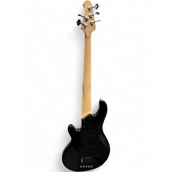 Used Lakland 55-02 Custom Skyline Series 5 String Black Sparkle Electric Bass Guitar