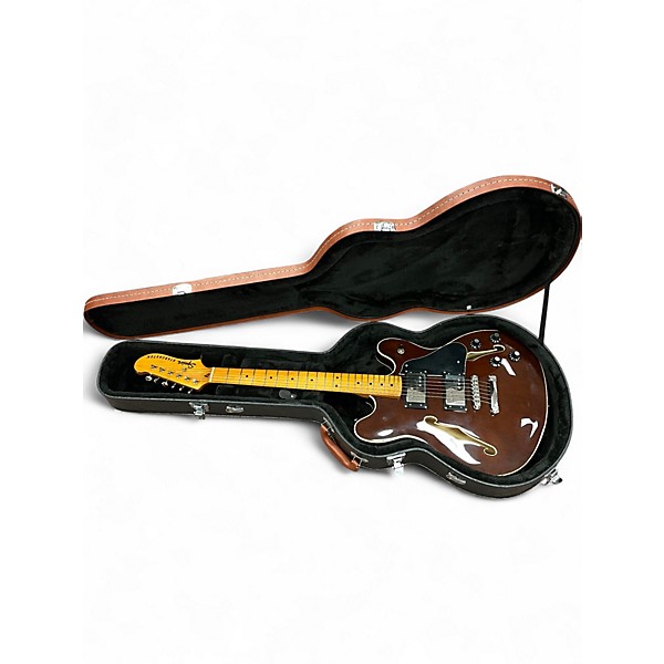 Used Squier Classic Vibe Starcaster Walnut Hollow Body Electric Guitar