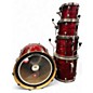 Used TAMA 5 Piece Starclassic Performer Red Silk Drum Kit