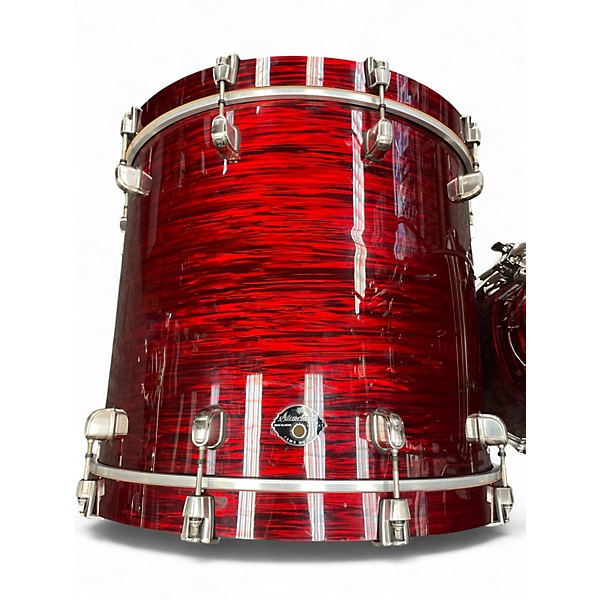 Used TAMA 5 Piece Starclassic Performer Red Silk Drum Kit
