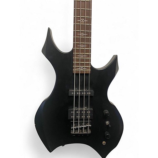 Used Stagg XB300 Flat Black Electric Bass Guitar