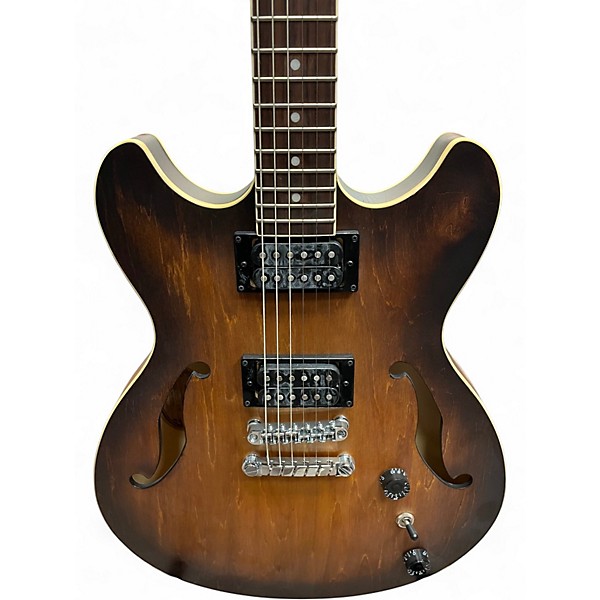 Used Ibanez AS53-TF NATURAL BURST Hollow Body Electric Guitar
