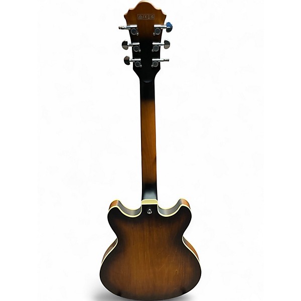 Used Ibanez AS53-TF NATURAL BURST Hollow Body Electric Guitar