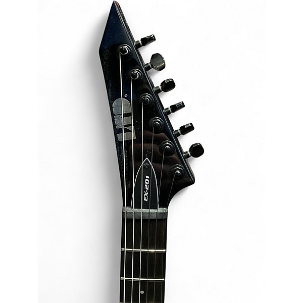 Used ESP ltd ex201 black Solid Body Electric Guitar