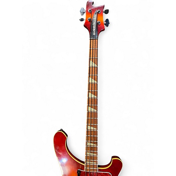 Vintage 1991 Rickenbacker 4001 Fireglo Electric Bass Guitar