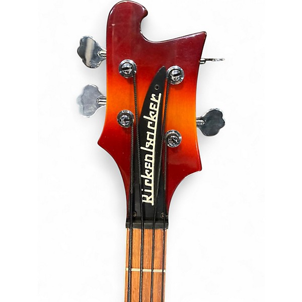 Vintage 1991 Rickenbacker 4001 Fireglo Electric Bass Guitar