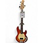 Used Ernie Ball Music Man Stingray 4 String Honey Burst Electric Bass Guitar