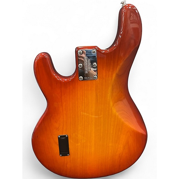 Used Ernie Ball Music Man Stingray 4 String Honey Burst Electric Bass Guitar