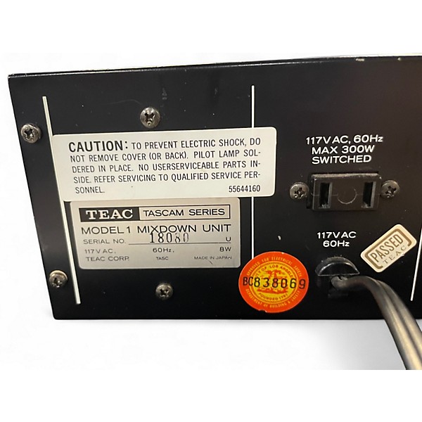 Used TASCAM TEAC MODEL 1  Line Mixer