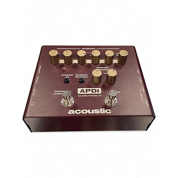 Used Acoustic APDI acoustic Preamp Pedal