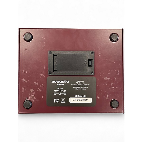Used Acoustic APDI acoustic Preamp Pedal