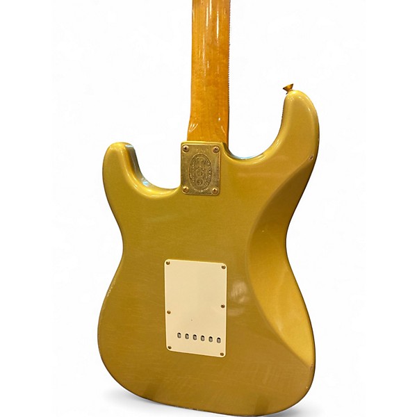 Used 2004 Fender Custom Shop 1965 Stratocaster Relic Aztec Gold Solid Body Electric Guitar