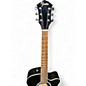 Used Fender FA135CE Concert Black Acoustic Electric Guitar