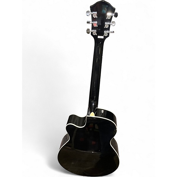 Used Fender FA135CE Concert Black Acoustic Electric Guitar