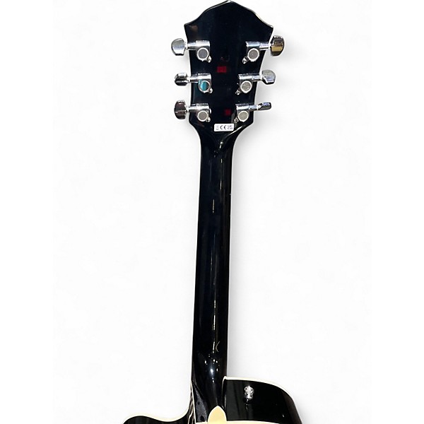 Used Fender FA135CE Concert Black Acoustic Electric Guitar