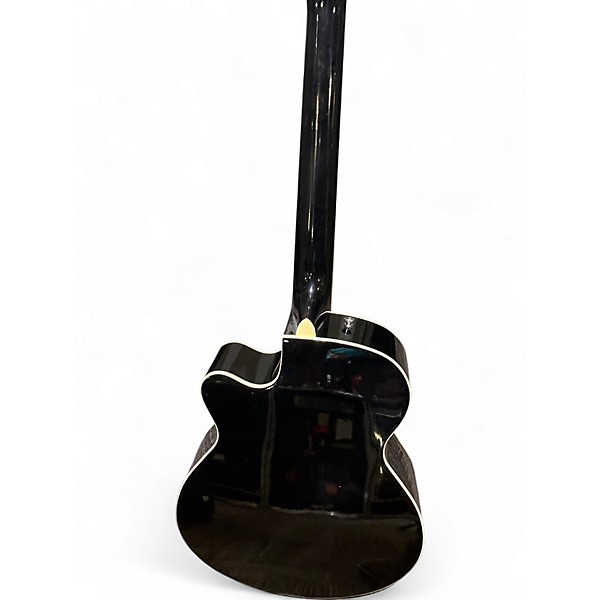 Used Fender FA135CE Concert Black Acoustic Electric Guitar